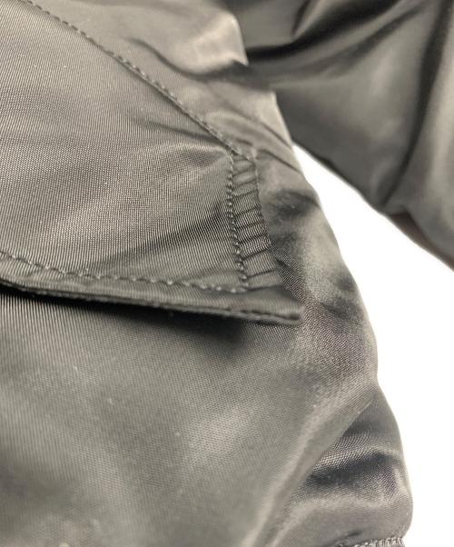ALPHA（アルファ）ALPHA (アルファ) ALPHA　ブラック×オレンジ　リバーシブル　MA-1ジャケット ブラック×オレンジ サイズ:SIZE Mの古着・服飾アイテム