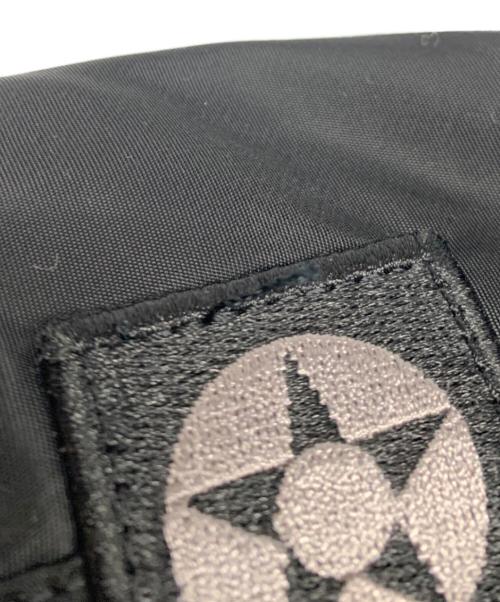 ALPHA（アルファ）ALPHA (アルファ) ALPHA　ブラック×オレンジ　リバーシブル　MA-1ジャケット ブラック×オレンジ サイズ:SIZE Mの古着・服飾アイテム