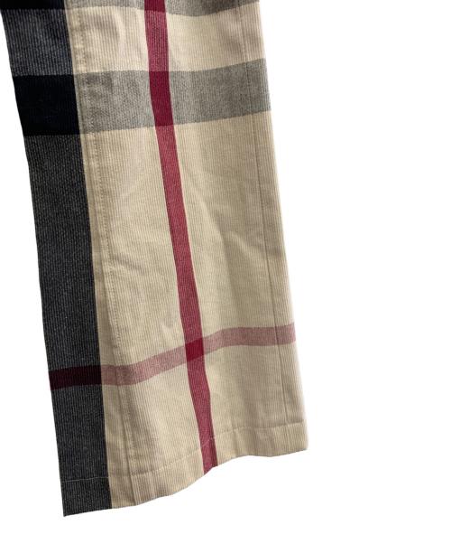 BURBERRY LONDON（バーバリーロンドン）BURBERRY LONDON (バーバリーロンドン) BURBERRY LONDON　ミモレ丈スカート ベージュ×ブラック サイズ:M 未使用品の古着・服飾アイテム