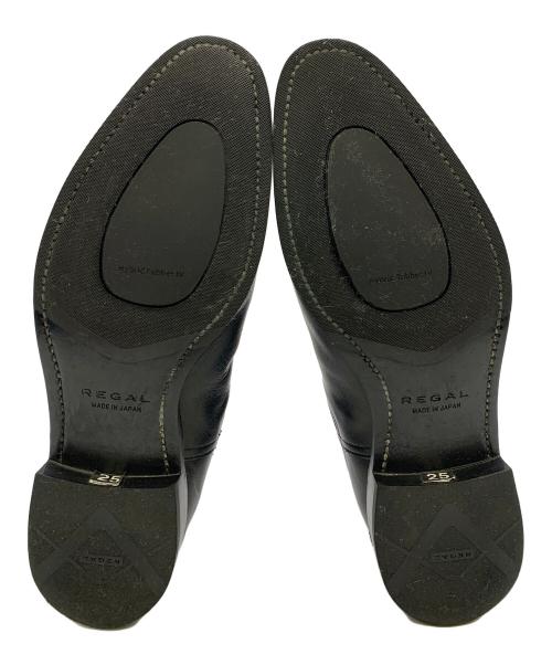 REGAL（リーガル）REGAL (リーガル) REGAL　ブラック　サイドゴアブーツ ブラック サイズ:SIZE 25cmの古着・服飾アイテム