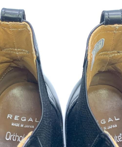 REGAL（リーガル）REGAL (リーガル) REGAL　ブラック　サイドゴアブーツ ブラック サイズ:SIZE 25cmの古着・服飾アイテム