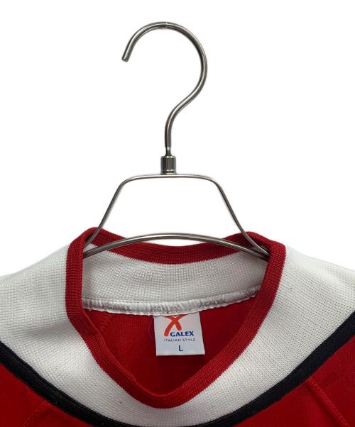 GALEX（ギャレックス）GALEX (ギャレックス) galex　レッド　ペルージャ 01-02シーズン　スポーツウェア レッド サイズ:SIZE Lの古着・服飾アイテム