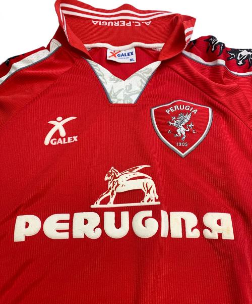 GALEX（ギャレックス）GALEX (ギャレックス) GALEX　98/99シーズン ペルージャ　スポーツウェア レッド サイズ:XLの古着・服飾アイテム