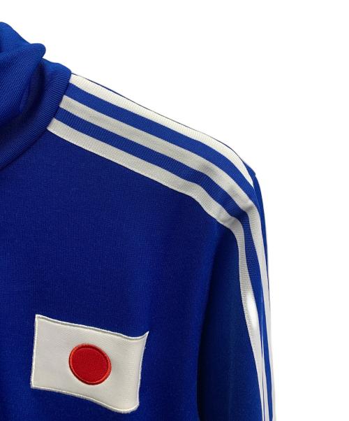 adidas（アディダス）adidas (アディダス) adidas　ブルー×ホワイト　FIFAワールドカップ 日本代表　トラックジャケット ブルー×ホワイト サイズ:M 未使用品の古着・服飾アイテム