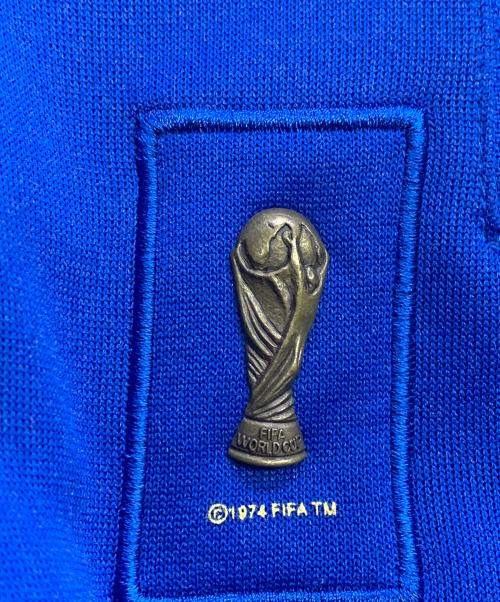adidas（アディダス）adidas (アディダス) adidas　ブルー×ホワイト　FIFAワールドカップ 日本代表　トラックジャケット ブルー×ホワイト サイズ:M 未使用品の古着・服飾アイテム