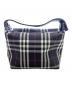BURBERRY LONDON (バーバリーロンドン) BURBERRY LONDON　ブラック×レッド　ノバチェック　ミニポーチ ブラック×レッド：8000円