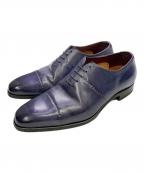 MAGNANNIマグナーニ）の古着「MAGNANNI　ネイビー　SELECCION　レザーシューズ」｜ネイビー