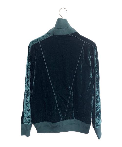 SUBLATIONS（サブレーションズ）SUBLATIONS (サブレーションズ) VELVET TRACK OVER JACKET　 グリーン サイズ:FREEの古着・服飾アイテム