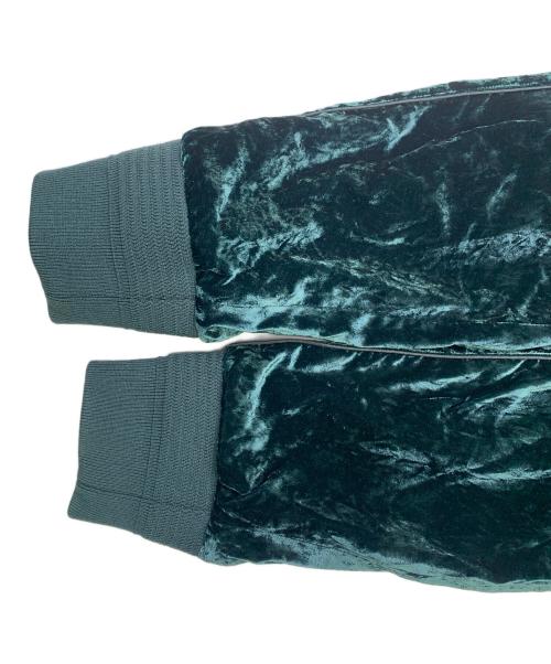 SUBLATIONS（サブレーションズ）SUBLATIONS (サブレーションズ) VELVET TRACK OVER JACKET　 グリーン サイズ:FREEの古着・服飾アイテム