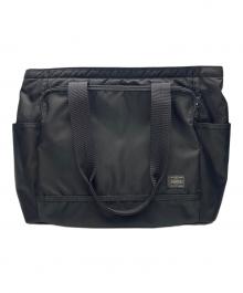 PORTER（ポーター）の古着「PORTER　フラッシュ　トートバッグ」｜ブラック