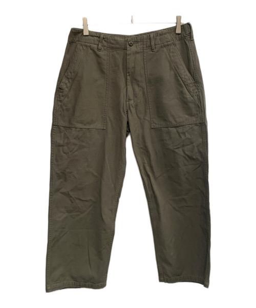 BEAMS PLUS（ビームスプラス）BEAMS PLUS (ビームスプラス) BEAMS PLUS　	オリーブ　ベイカーパンツ オリーブ サイズ:Mの古着・服飾アイテム