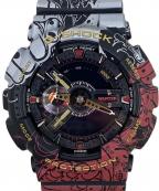 CASIO×ONE PIECEカシオ×ワンピース）の古着「CASIO　ONE PIECE　腕時計」｜ブラック