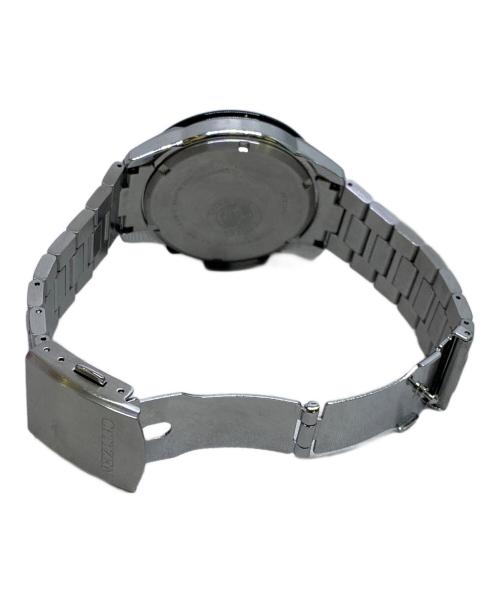 CITIZEN（シチズン）CITIZEN (シチズン) CITIZEN　ネイビー×シルバー　SSブレスレット　クロノグラフ ネイビー×シルバーの古着・服飾アイテム