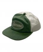 SUPREMEシュプリーム）の古着「Supreme　Terry Mesh Back 5　グリーン×ホワイト　メッシュキャップ」｜グリーン×ホワイト
