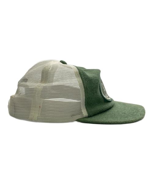 SUPREME（シュプリーム）SUPREME (シュプリーム) Supreme　Terry Mesh Back 5　グリーン×ホワイト　メッシュキャップ グリーン×ホワイトの古着・服飾アイテム