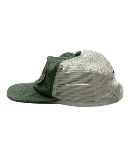 SUPREME（シュプリーム）SUPREME (シュプリーム) Supreme　Terry Mesh Back 5　グリーン×ホワイト　メッシュキャップ グリーン×ホワイトの古着・服飾アイテム