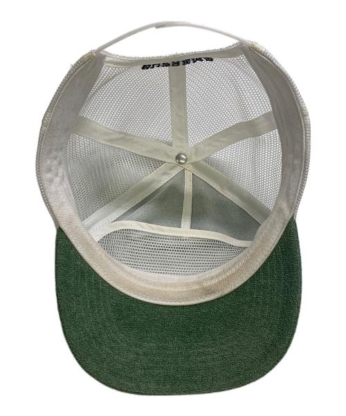 SUPREME（シュプリーム）SUPREME (シュプリーム) Supreme　Terry Mesh Back 5　グリーン×ホワイト　メッシュキャップ グリーン×ホワイトの古着・服飾アイテム