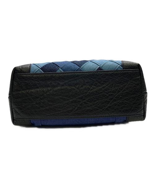 IBIZA（イビザ）IBIZA (イビザ) IBIZA　ショルダーバッグ ネイビー×ブルーの古着・服飾アイテム