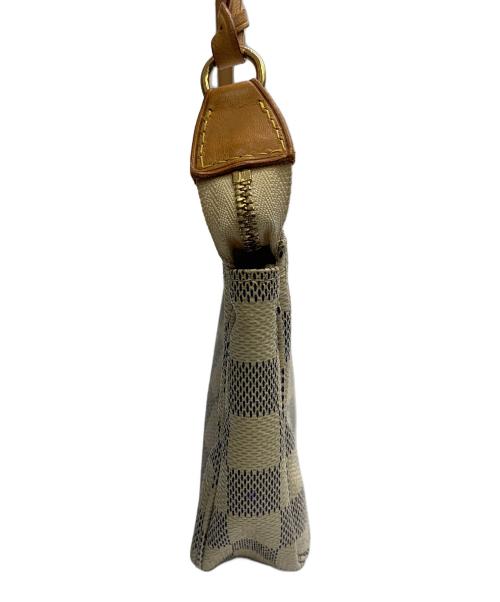 LOUIS VUITTON（ルイ ヴィトン）LOUIS VUITTON (ルイ ヴィトン) LOUIS VUITTON　ダミール　エ・アズ　ポシェット・アクセソワール　ハンドバッグ ホワイトの古着・服飾アイテム