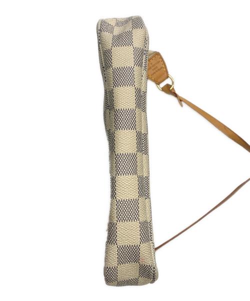 LOUIS VUITTON（ルイ ヴィトン）LOUIS VUITTON (ルイ ヴィトン) LOUIS VUITTON　ダミール　エ・アズ　ポシェット・アクセソワール　ハンドバッグ ホワイトの古着・服飾アイテム