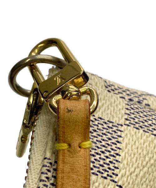 LOUIS VUITTON（ルイ ヴィトン）LOUIS VUITTON (ルイ ヴィトン) LOUIS VUITTON　ダミール　エ・アズ　ポシェット・アクセソワール　ハンドバッグ ホワイトの古着・服飾アイテム