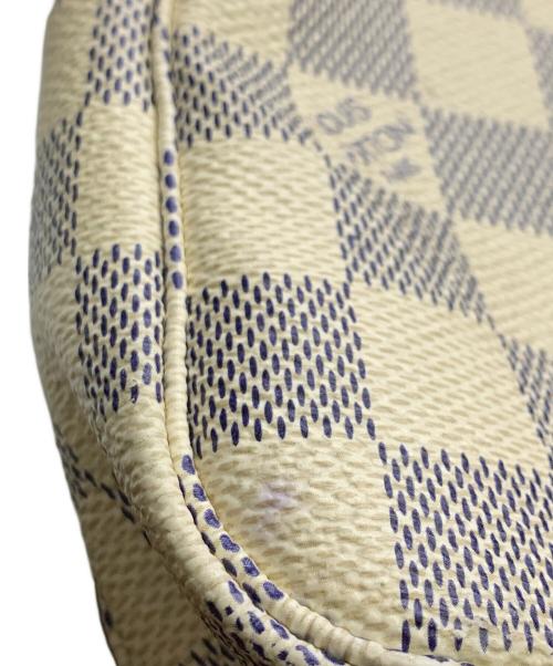 LOUIS VUITTON（ルイ ヴィトン）LOUIS VUITTON (ルイ ヴィトン) LOUIS VUITTON　ダミール　エ・アズ　ポシェット・アクセソワール　ハンドバッグ ホワイトの古着・服飾アイテム