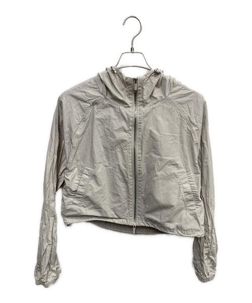 Matin Kim（マーティン・キム）Matin Kim (マーティン・キム) MATIN KIM　クロップドフーデッドジャケット グレー サイズ:SIZE Freeの古着・服飾アイテム