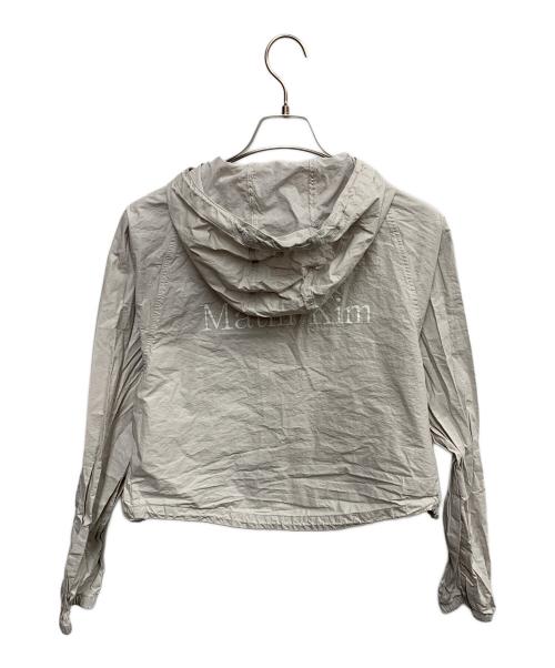 Matin Kim（マーティン・キム）Matin Kim (マーティン・キム) MATIN KIM　クロップドフーデッドジャケット グレー サイズ:SIZE Freeの古着・服飾アイテム