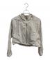 Matin Kim（マーティン・キム）の古着「MATIN KIM　クロップドフーデッドジャケット」｜グレー