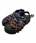 DSQUARED2ディースクエアード）の古着「DSQUARED2　サンダル」｜ブラック