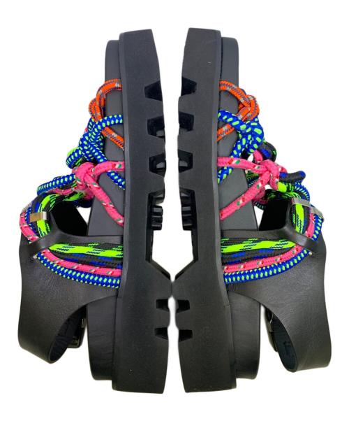 DSQUARED2（ディースクエアード）DSQUARED2 (ディースクエアード) DSQUARED2　サンダル ブラック サイズ:41の古着・服飾アイテム