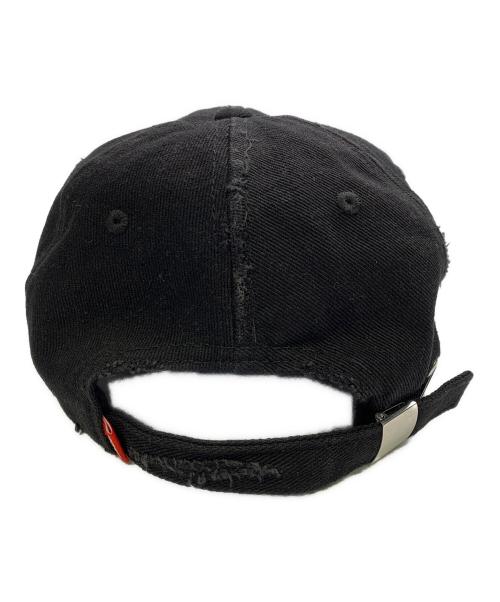 DIESEL（ディーゼル）DIESEL (ディーゼル) DIESEL　ブラック　キャップ ブラックの古着・服飾アイテム