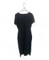 JENNE (ジェンヌ) JENNE　ブラック　ノースリーブワンピース ブラック サイズ:SIZE M 未使用品：10000円