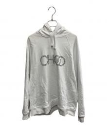 JIMMY CHOO（ジミーチュウ）の古着「JIMMY CHOO　ホワイト　パーカー」｜ホワイト