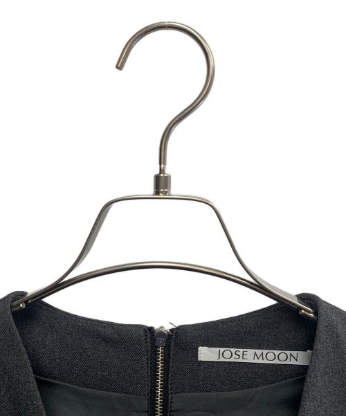 JOSE MOON（ジョゼムーン）JOSE MOON (ジョゼムーン) JOSE MOON　グレー　パワーショルダーミニドレス グレー サイズ:SIZE 36の古着・服飾アイテム