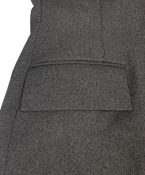 JOSE MOON（ジョゼムーン）JOSE MOON (ジョゼムーン) JOSE MOON　グレー　パワーショルダーミニドレス グレー サイズ:SIZE 36の古着・服飾アイテム