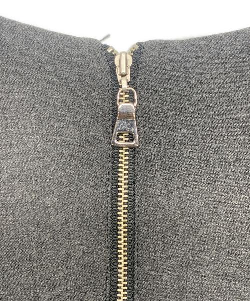 JOSE MOON（ジョゼムーン）JOSE MOON (ジョゼムーン) JOSE MOON　グレー　パワーショルダーミニドレス グレー サイズ:SIZE 36の古着・服飾アイテム