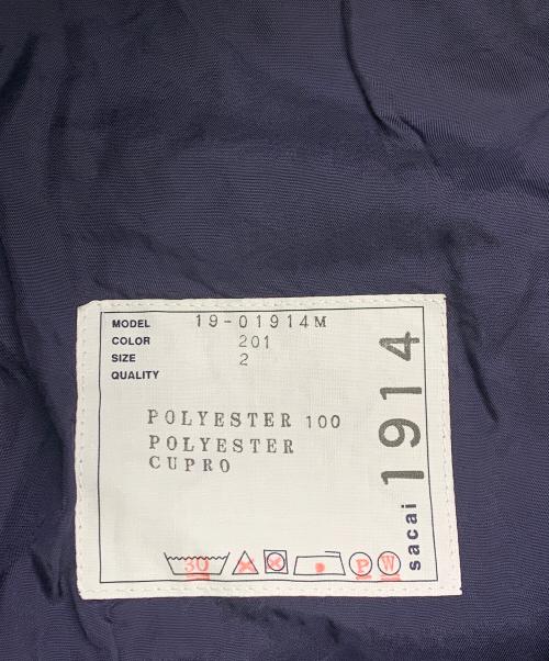 sacai（サカイ）sacai (サカイ) sacai　バンダナ柄　ネイビー×ホワイト　ハーフパンツ ネイビー×ホワイト サイズ:SIZE 2の古着・服飾アイテム