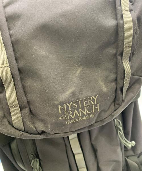 MYSTERY RANCH（ミステリーランチ）MYSTERY RANCH (ミステリーランチ) TERRAFRAME 65　バックパック ブラックの古着・服飾アイテム