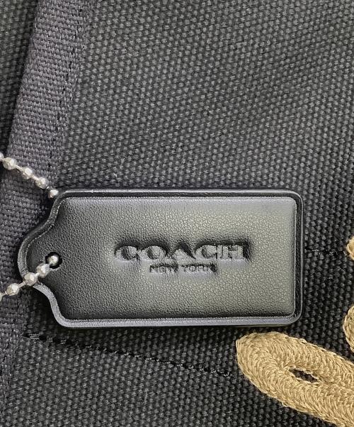 COACH（コーチ）COACH (コーチ) COACH　	カーゴトート　ハンドバッグ ブラックの古着・服飾アイテム