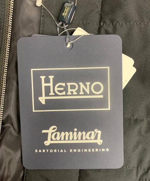 HERNO（ヘルノ）HERNO (ヘルノ) HERNO　LAMINAR　ダウンジャケット ブラック サイズ:SIZE 48 未使用品の古着・服飾アイテム