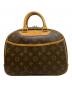 LOUIS VUITTON（ルイ ヴィトン）の古着「LOUIS VUITTON　モノグラム　トゥルーヴィル　ハンドバッグ」｜ブラウン