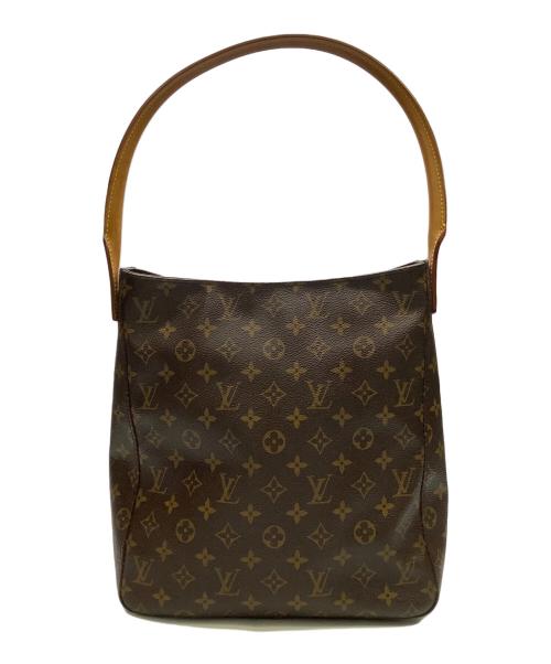 LOUIS VUITTON（ルイ ヴィトン）LOUIS VUITTON (ルイ ヴィトン) LOUIS VUITTON　モノグラム　ルーピングGM　ショルダーバッグ ブラウンの古着・服飾アイテム