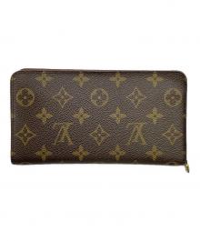 LOUIS VUITTON（ルイ ヴィトン）の古着「LOUIS VUITTON　モノグラム　長財布」｜ブラウン