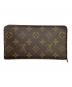 LOUIS VUITTON（ルイ ヴィトン）の古着「LOUIS VUITTON　モノグラム　長財布」｜ブラウン