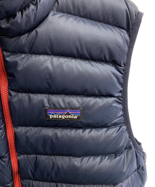 Patagonia（パタゴニア）Patagonia (パタゴニア) Patagonia　ネイビー　ダウンベスト ネイビー サイズ:SIZE Sの古着・服飾アイテム