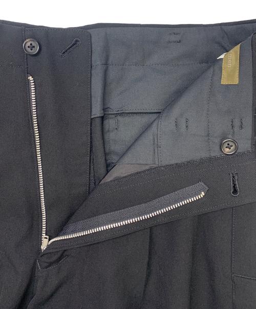 Y's for men（ワイズフォーメン）Y's for men (ワイズフォーメン) Y'S for men　ブラック　ツータックパンツ ブラック サイズ:SIZE 2の古着・服飾アイテム