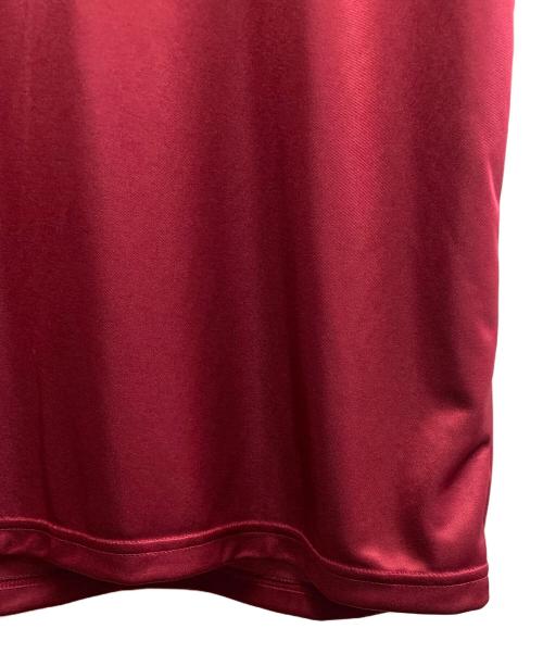 adidas（アディダス）adidas (アディダス) adidas　ボルドー　ASローマ 93年復刻　サッカーユニフォーム ボルドー サイズ:L 未使用品の古着・服飾アイテム