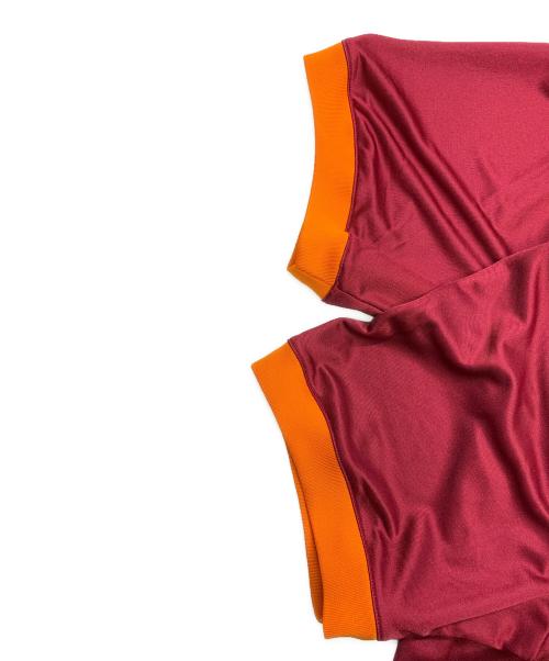 adidas（アディダス）adidas (アディダス) adidas　ボルドー　ASローマ 93年復刻　サッカーユニフォーム ボルドー サイズ:L 未使用品の古着・服飾アイテム