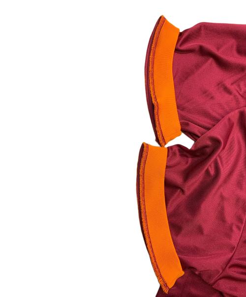 adidas（アディダス）adidas (アディダス) adidas　ボルドー　ASローマ 93年復刻　サッカーユニフォーム ボルドー サイズ:L 未使用品の古着・服飾アイテム